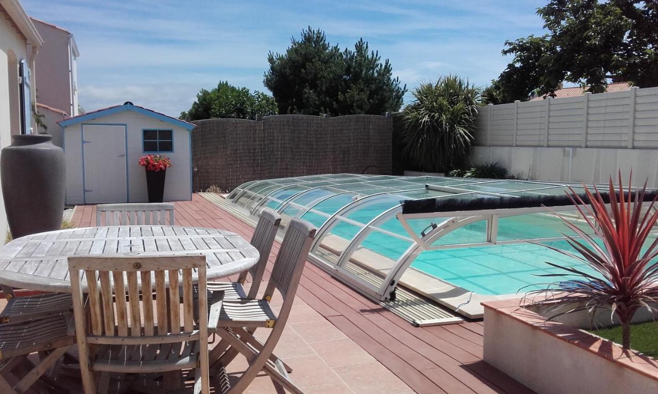 Villa Bord De Mer Spacieuse Piscine Chauffe Privative Brétignolles-sur-Mer Dış mekan fotoğraf